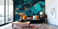 Fancy Faux Marble  Mural by HappyWall