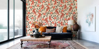 Vintage Chinese Tigers and Florals by HappyWall
