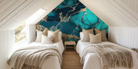Fancy Faux Marble  Mural by HappyWall