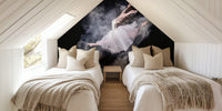 Cloud Dancer Mural by HappyWall