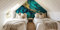 Fancy Faux Marble  Mural by HappyWall
