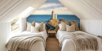 Petit Minou Lighthouse Mural by HappyWall