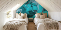 Fancy Faux Marble  Mural by HappyWall