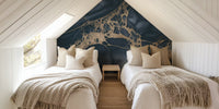 Fancy Faux Marble  Mural by HappyWall