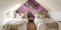 Fancy Faux Marble  Mural by HappyWall