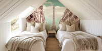 Parisian Flair - Urban Vintage Style Mural by HappyWall