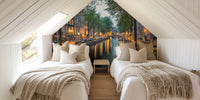 Amsterdam City Mural by HappyWall