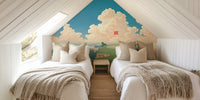 Ocean Golf Club Mural by HappyWall