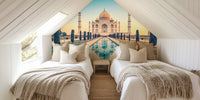 Taj Mahal Mural by HappyWall