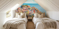 Manarola Architecture Mural by HappyWall