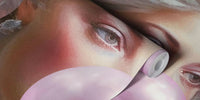Marie Antoinette Bubble- Gum Mural by Happy Wall