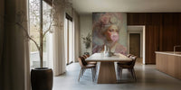 Marie Antoinette Bubble- Gum Mural by Happy Wall