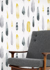Feathers Wallpaper by Mini Moderns
