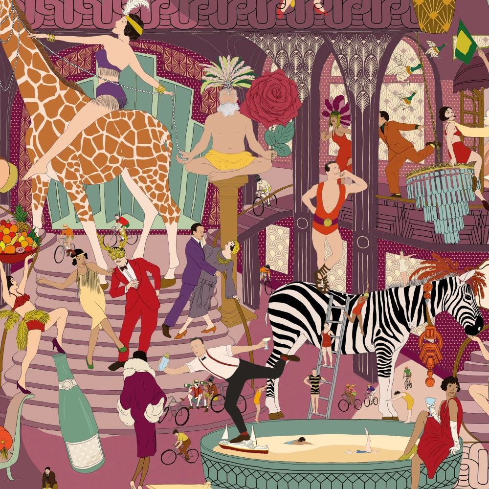 Mayhem Mansion Wallpaper by Brand McKenzie