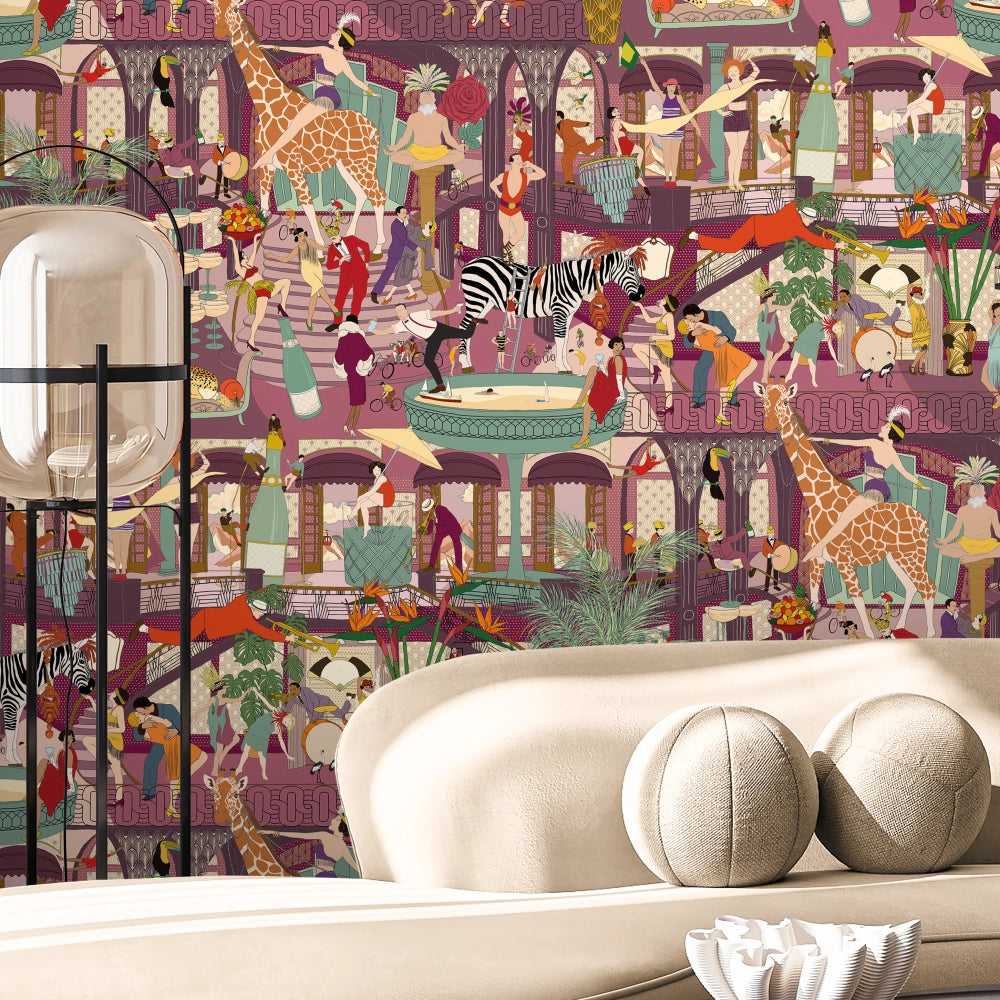 Mayhem Mansion Wallpaper by Brand McKenzie