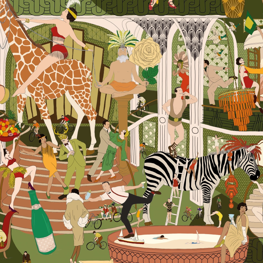 Mayhem Mansion Wallpaper by Brand McKenzie