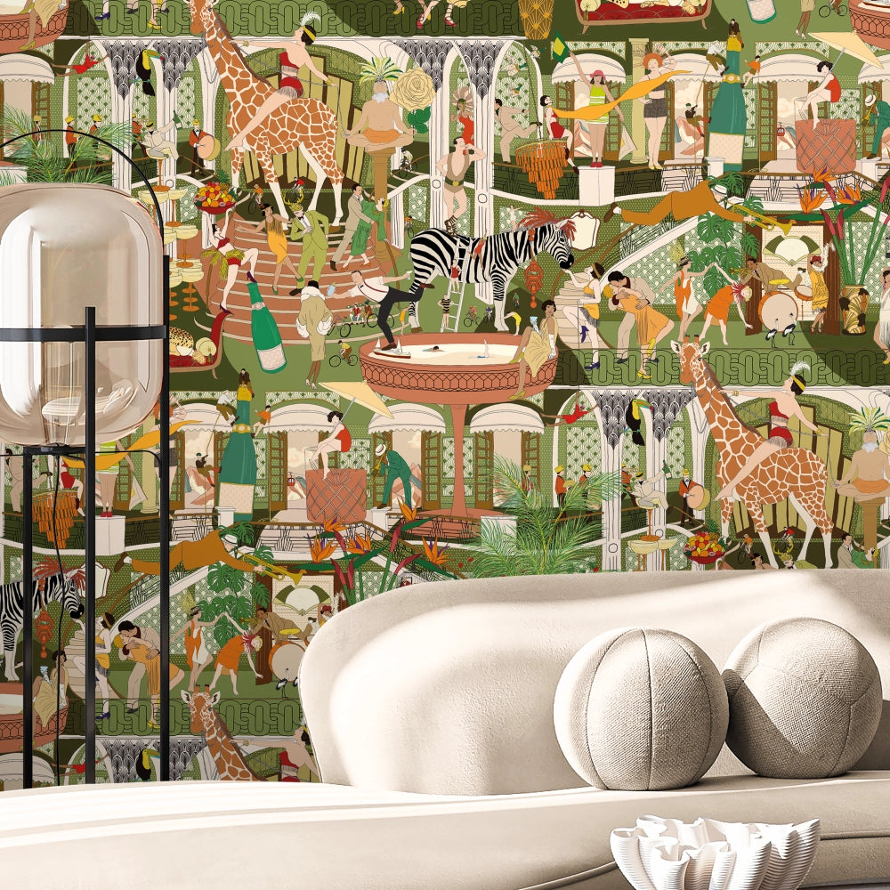 Mayhem Mansion Wallpaper by Brand McKenzie