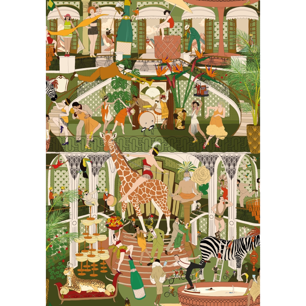 Mayhem Mansion Wallpaper by Brand McKenzie