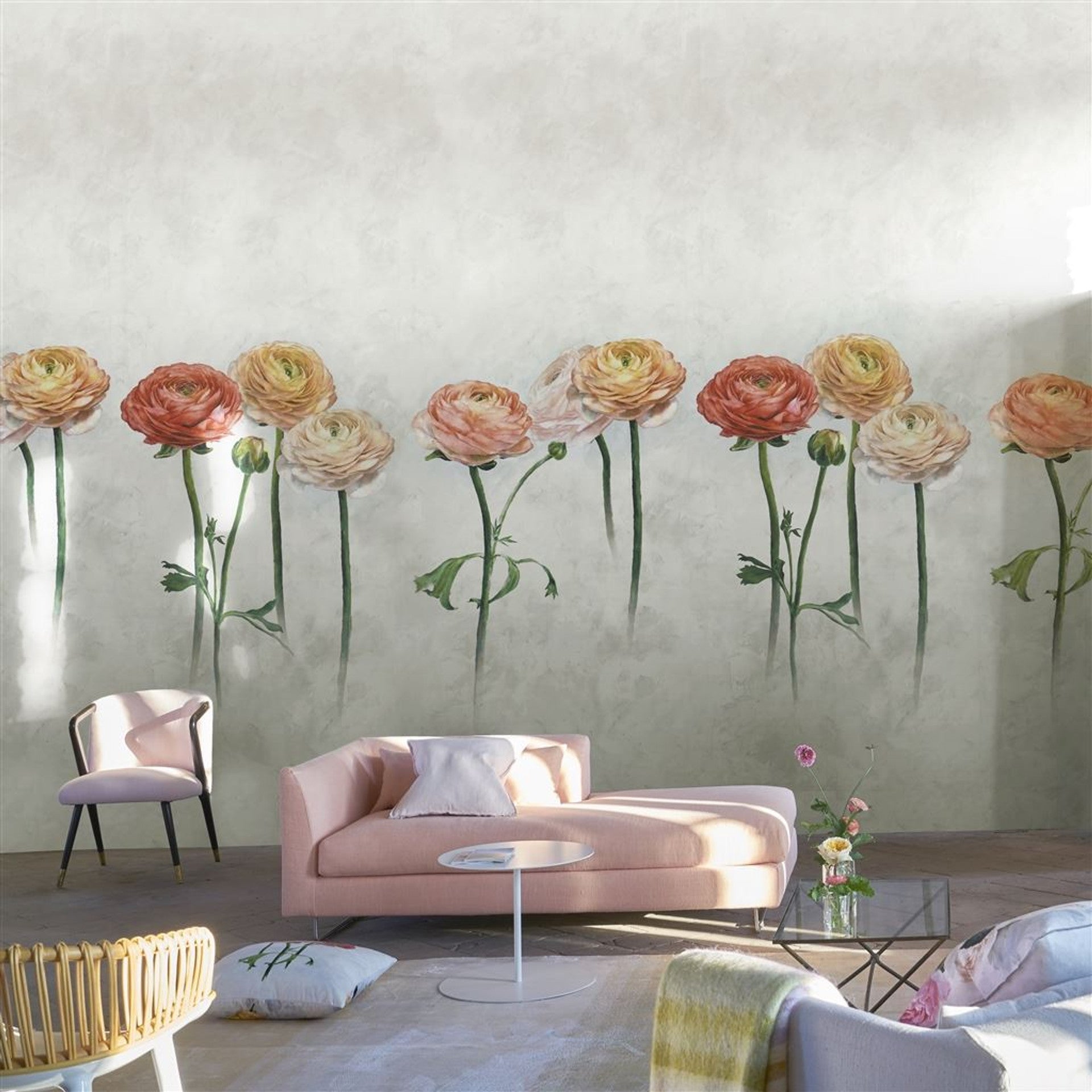 Tourangelle Scene 1 Wallpaper by Designers Guild