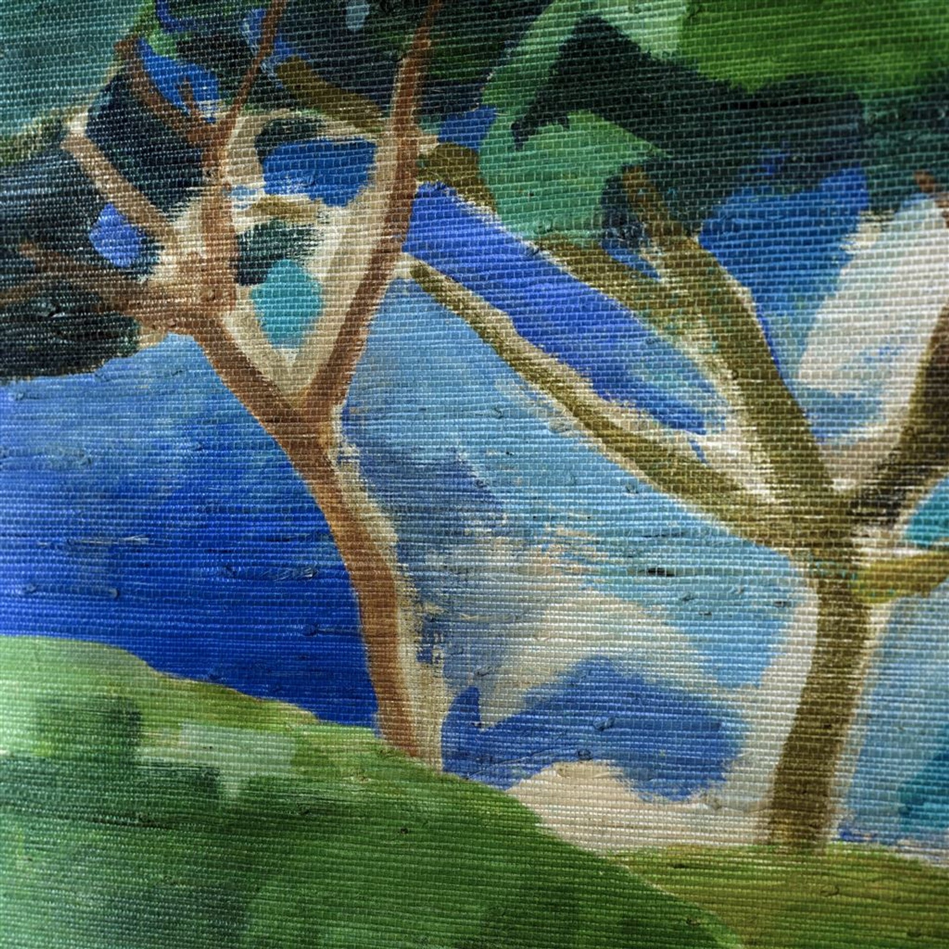 Matsu Grasscloth Wallpaper Panel by Designers Guild