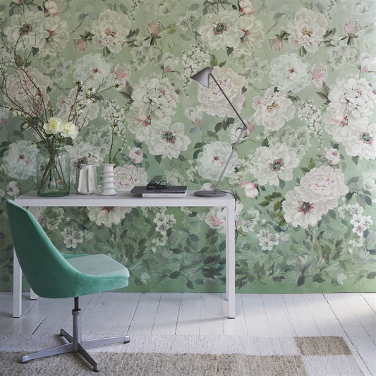 Fleur Blanche Wallpaper by Designers Guild