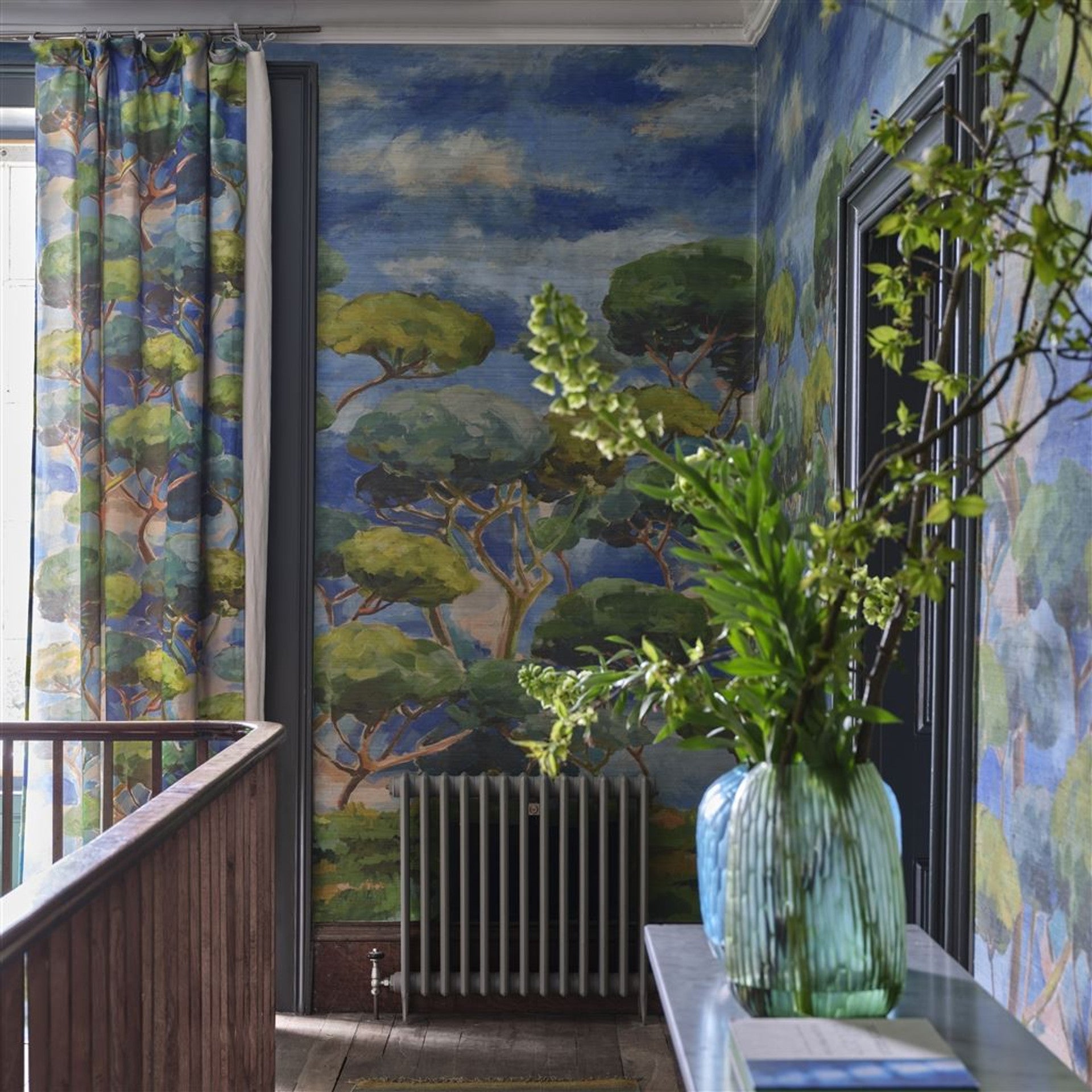 Matsu Grasscloth Wallpaper Panel by Designers Guild