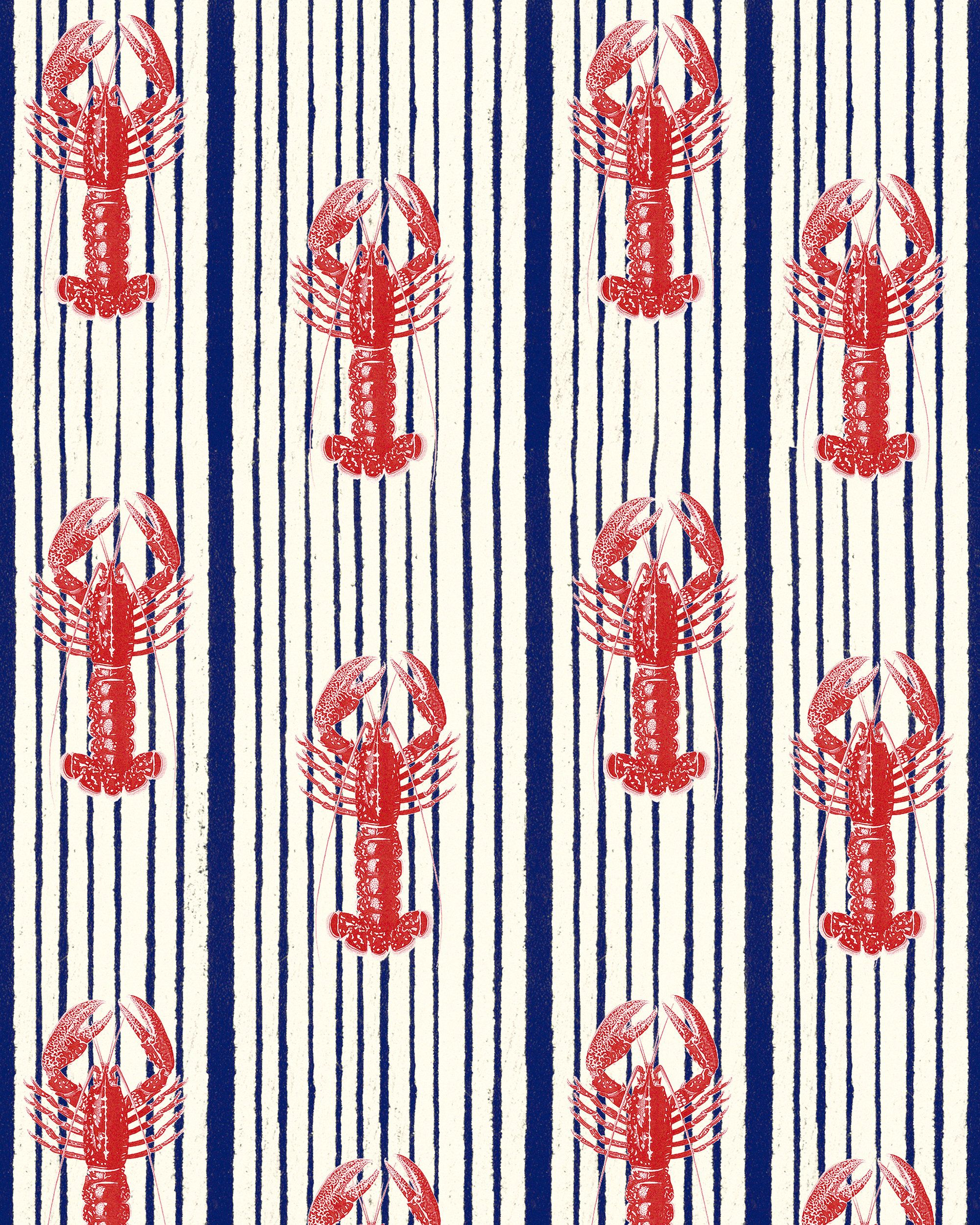 Mediterranean Lobsters Wallpaper by Mind The Gap