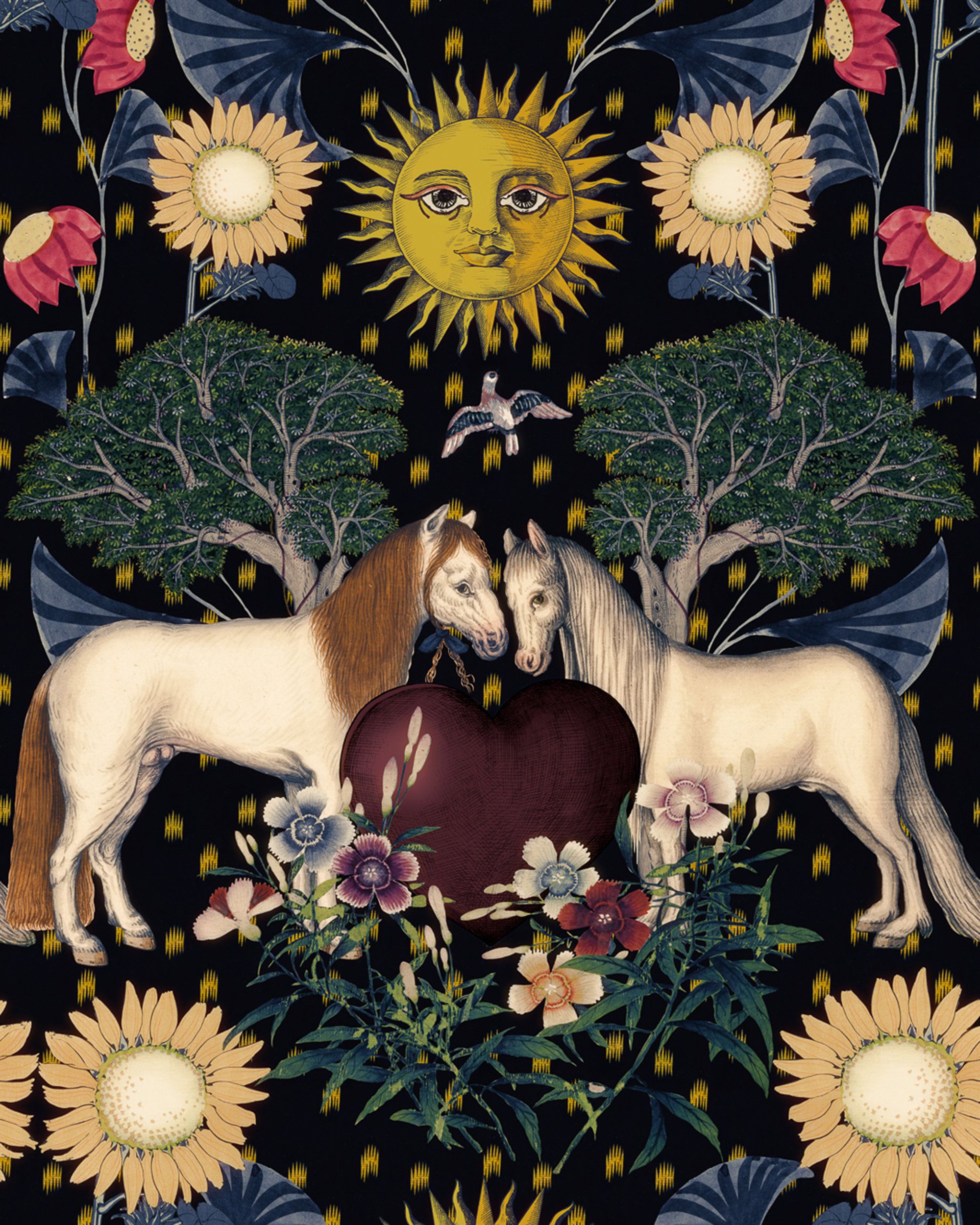 Mirage Dark Wallpaper by Mind The Gap