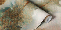 Misty Forest Scene Mural by HappyWall