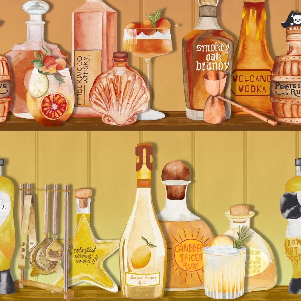 Mixology Wallpaper by Brand McKenzie