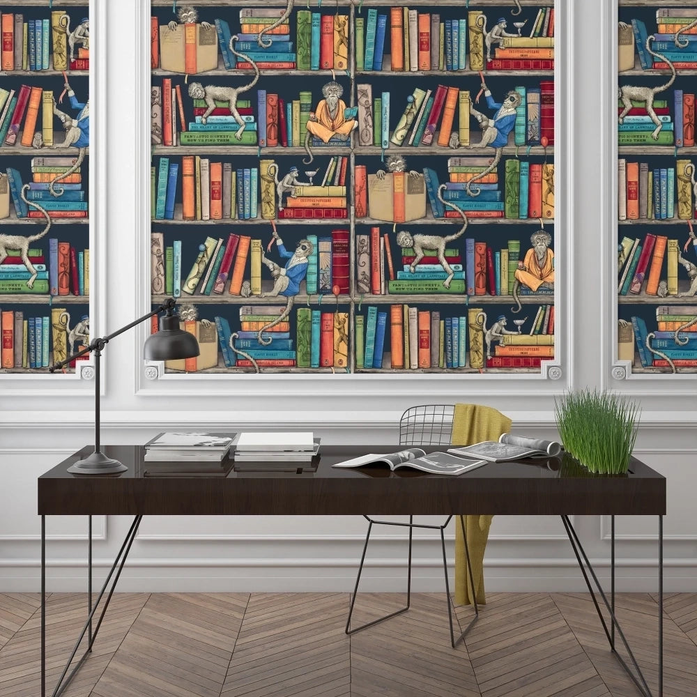 Monkey Library Wallpaper by Brand Mckenzie
