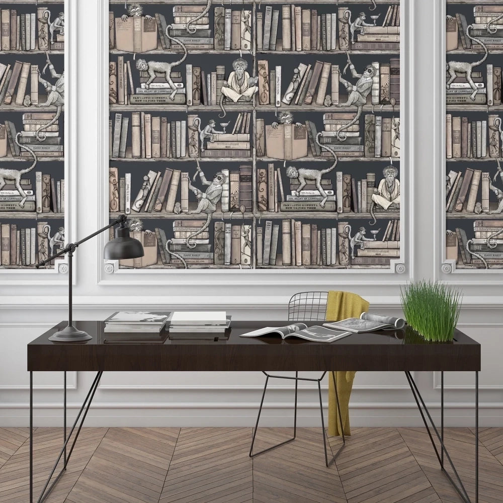 Monkey Library Wallpaper by Brand Mckenzie