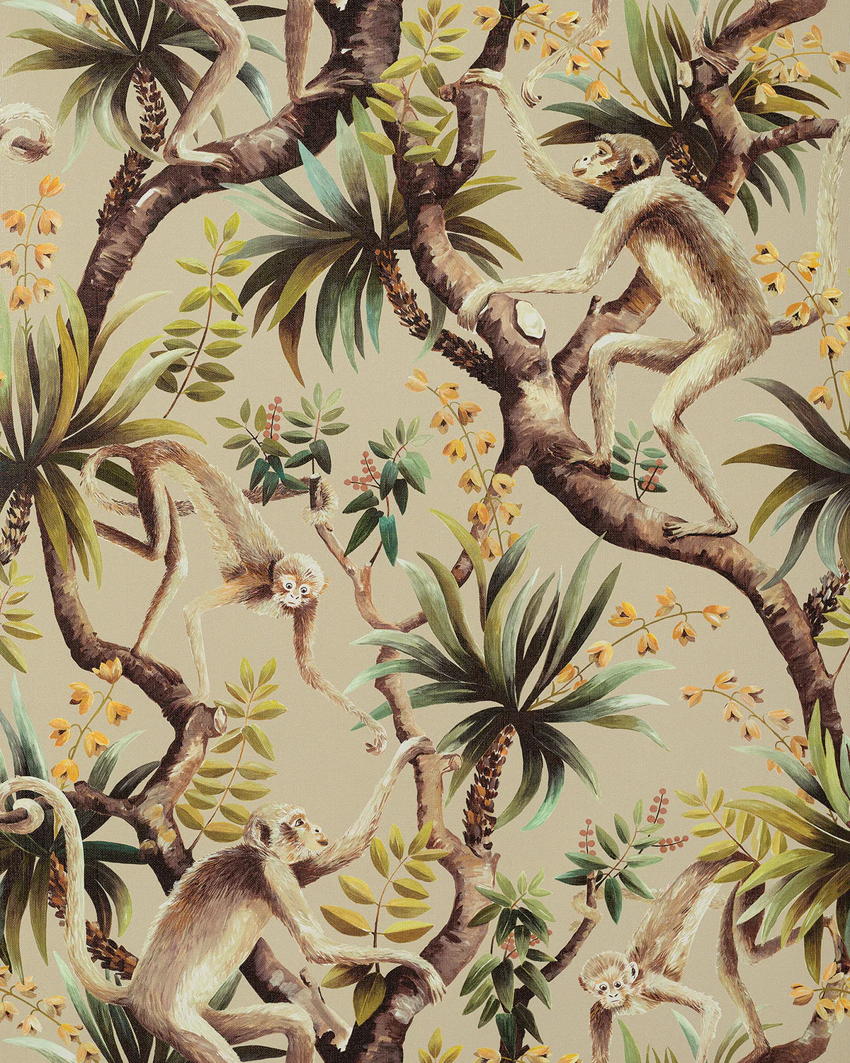 Monkey Business Wallpaper - Catherine Martin X Mokum