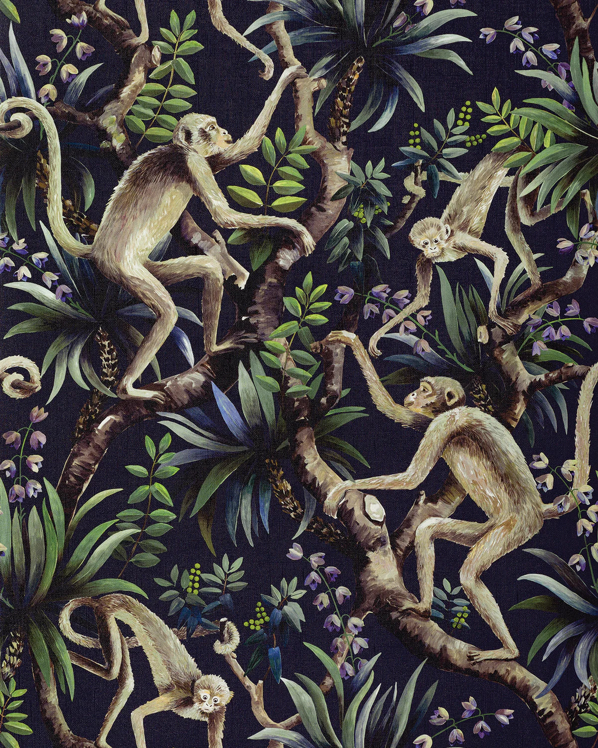 Monkey Business Wallpaper - Catherine Martin X Mokum