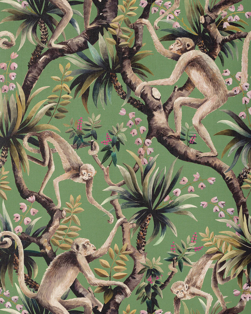 Monkey Business Wallpaper by Catherine Martin/Mokum