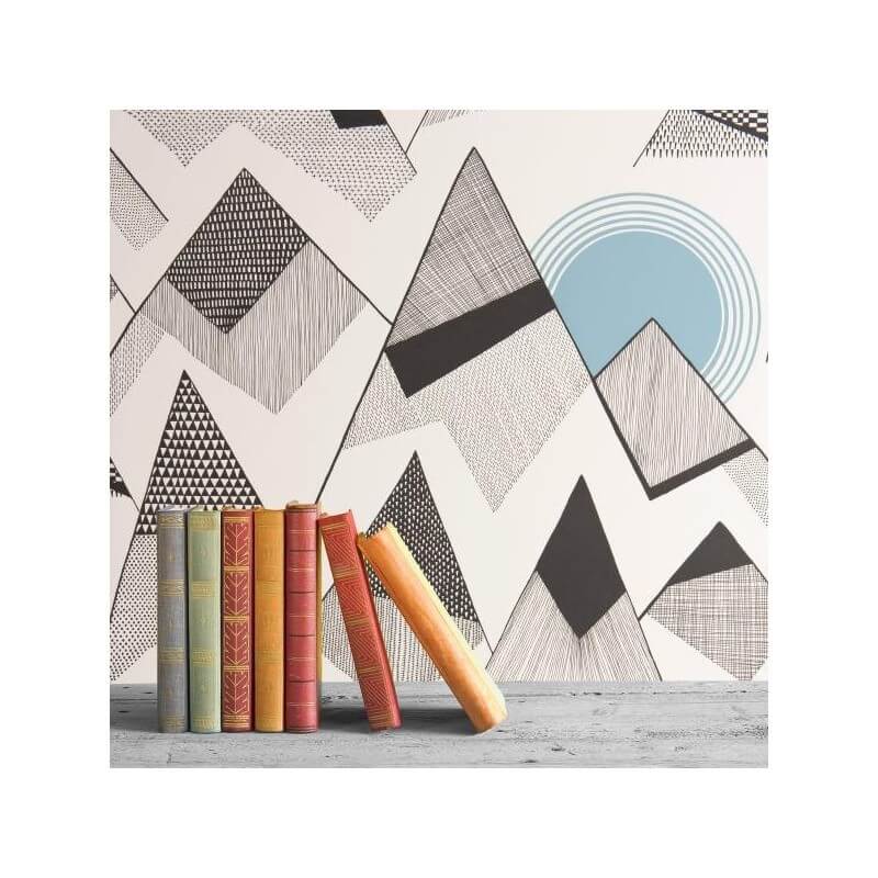 Mountains Wallpaper by Miss Print