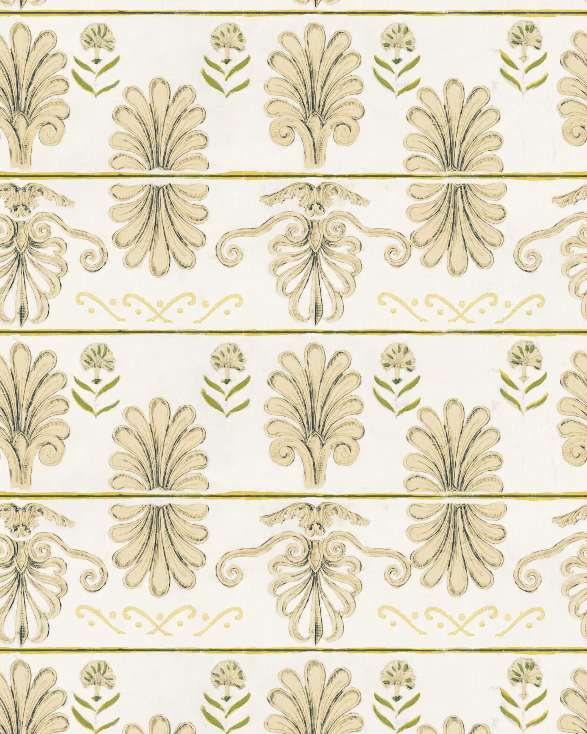 Mykonos Villa Motif Wallpaper by Mind The Gap