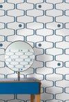Net and Ball Wallpaper by Mini Moderns