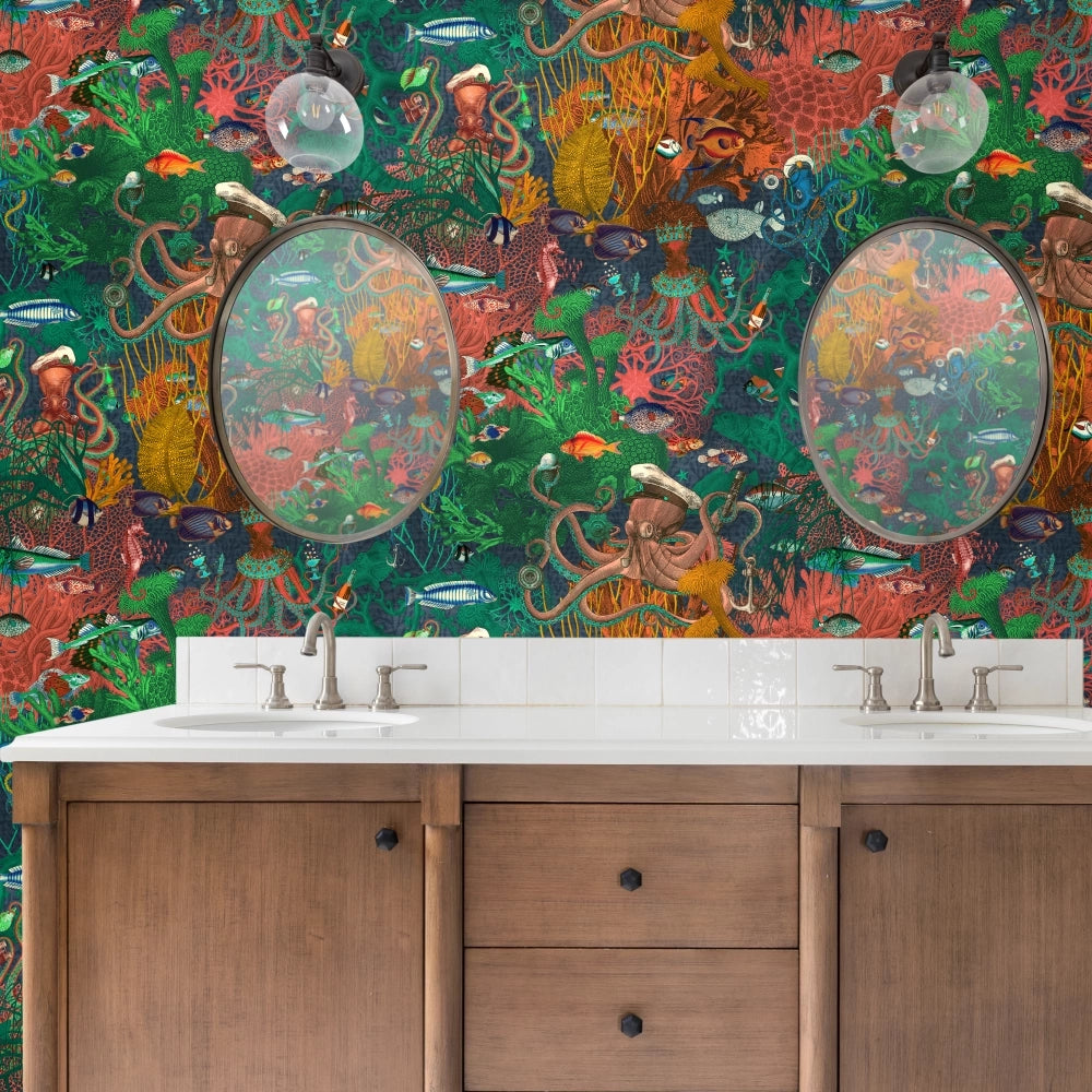 Octopus Wallpaper by Brand McKenzie