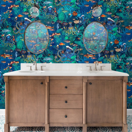 Octopus Wallpaper by Brand McKenzie