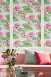 Waterlily wallpaper by Ohpopsi