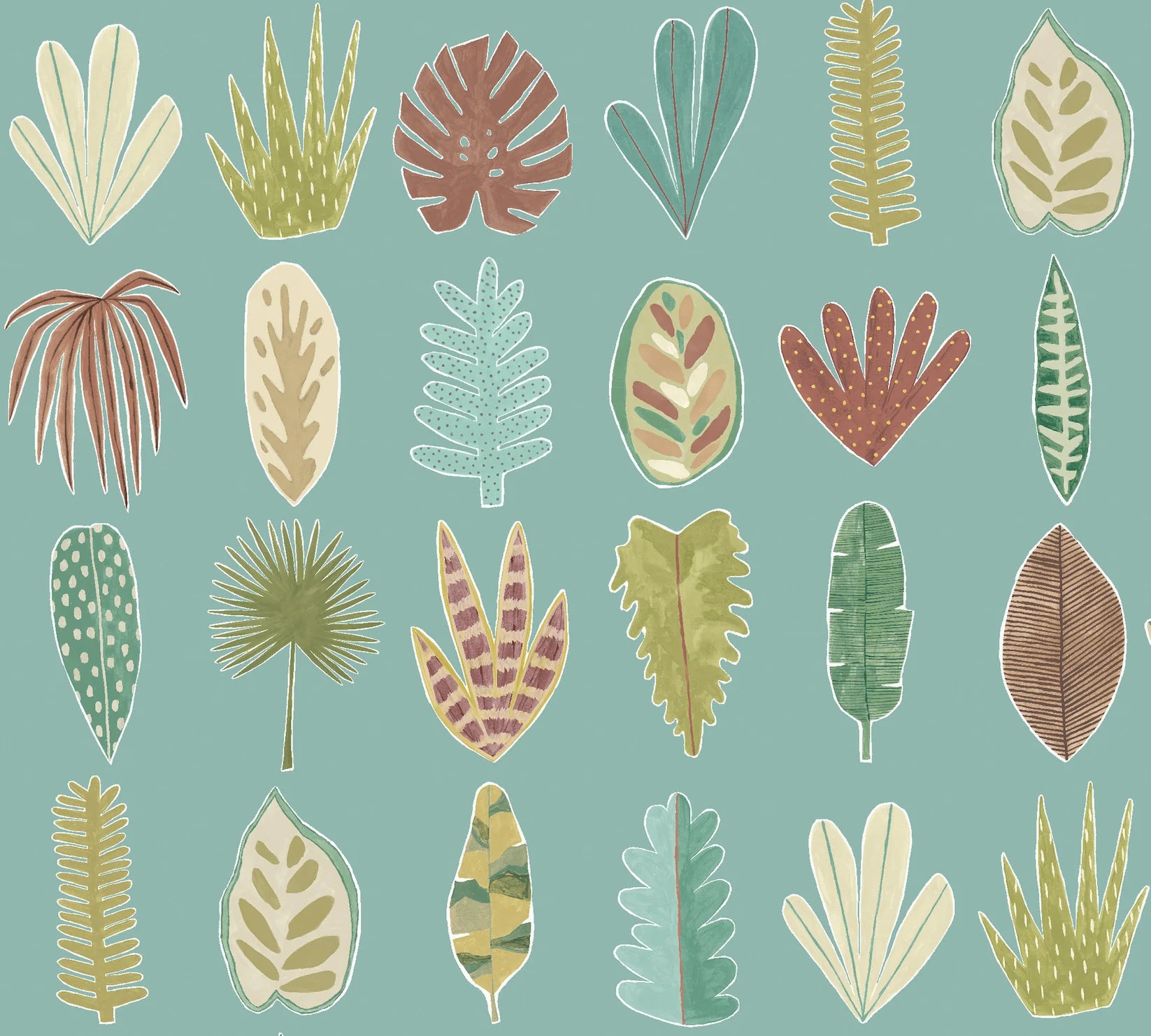 Leaf Boogie wallpaper by Ohpopsi