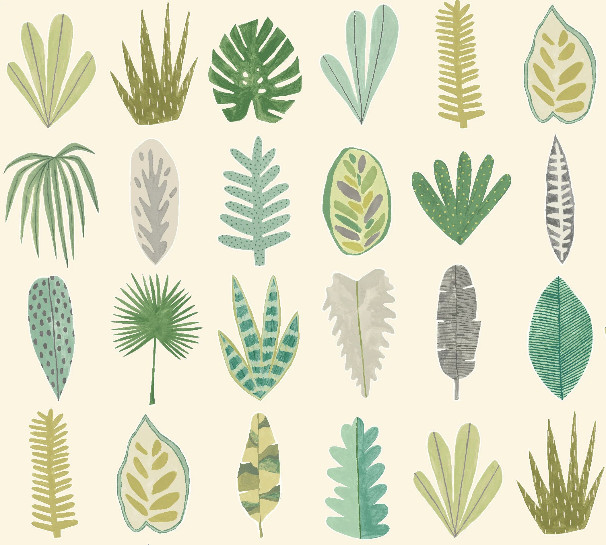 Leaf Boogie wallpaper by Ohpopsi