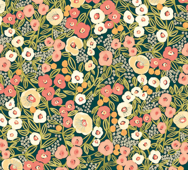 Flora Ditsy wallpaper by Ohpopsi