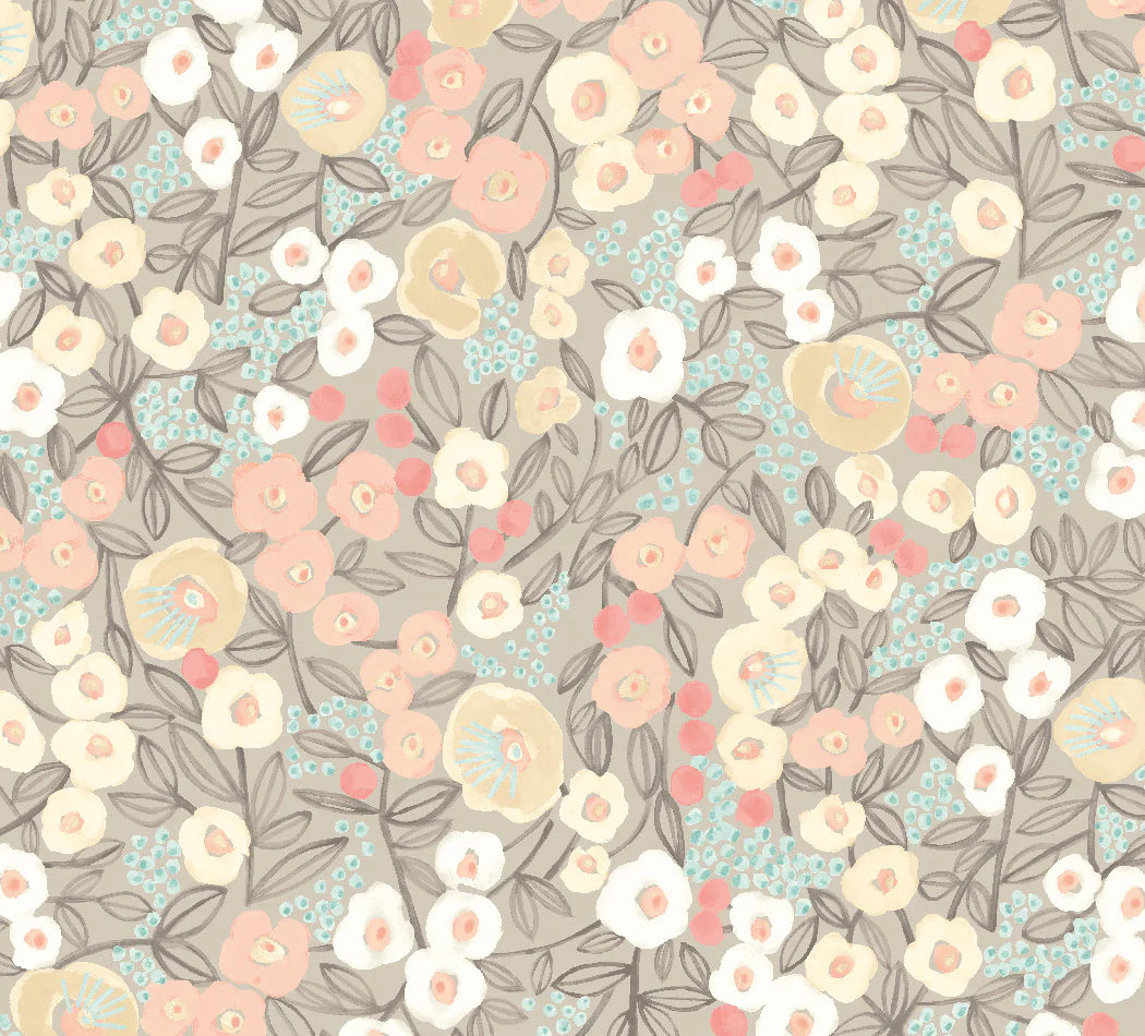 Flora Ditsy wallpaper by Ohpopsi
