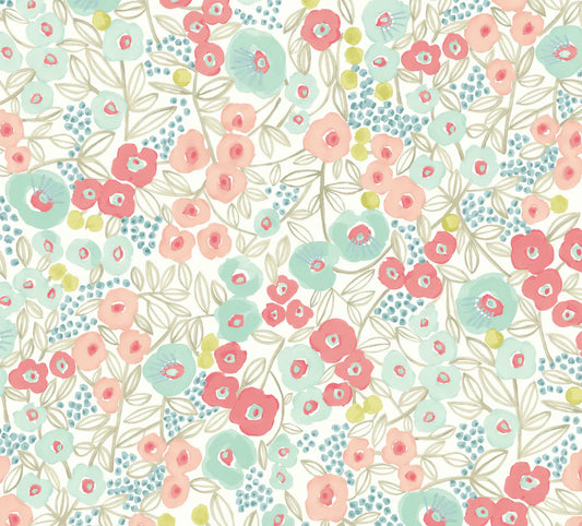 Flora wallpaper by Ohpopsi