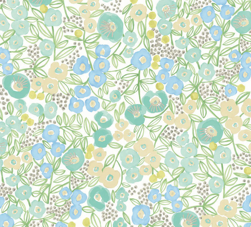 Flora wallpaper by Ohpopsi