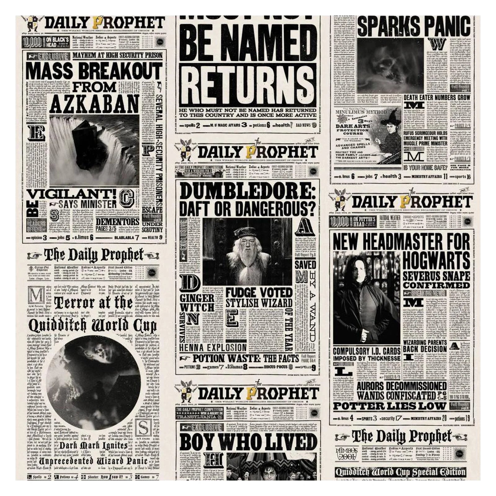 Harry Potter The Daily Prophet Wallpaper