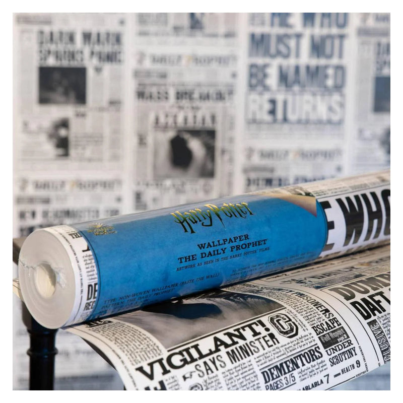 Harry Potter The Daily Prophet Wallpaper by MinaLima