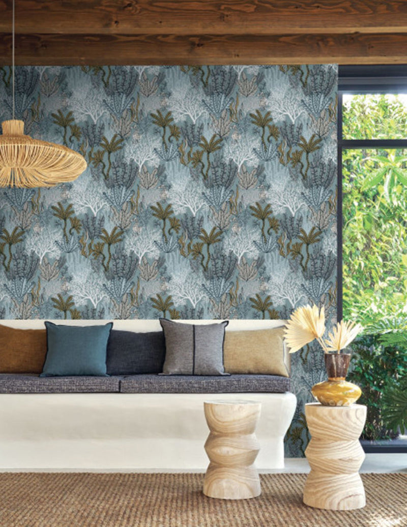 Posidonie Wallpaper by Casamance